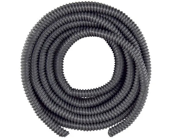 Tubo desagüe espiral 20 x 16 gris 1 m.