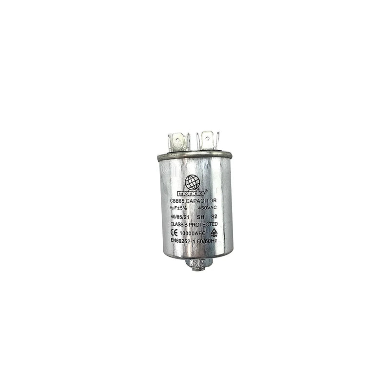 UNIVERSAL - Condensador metálico 6µF para Lavadora - AST-00230507