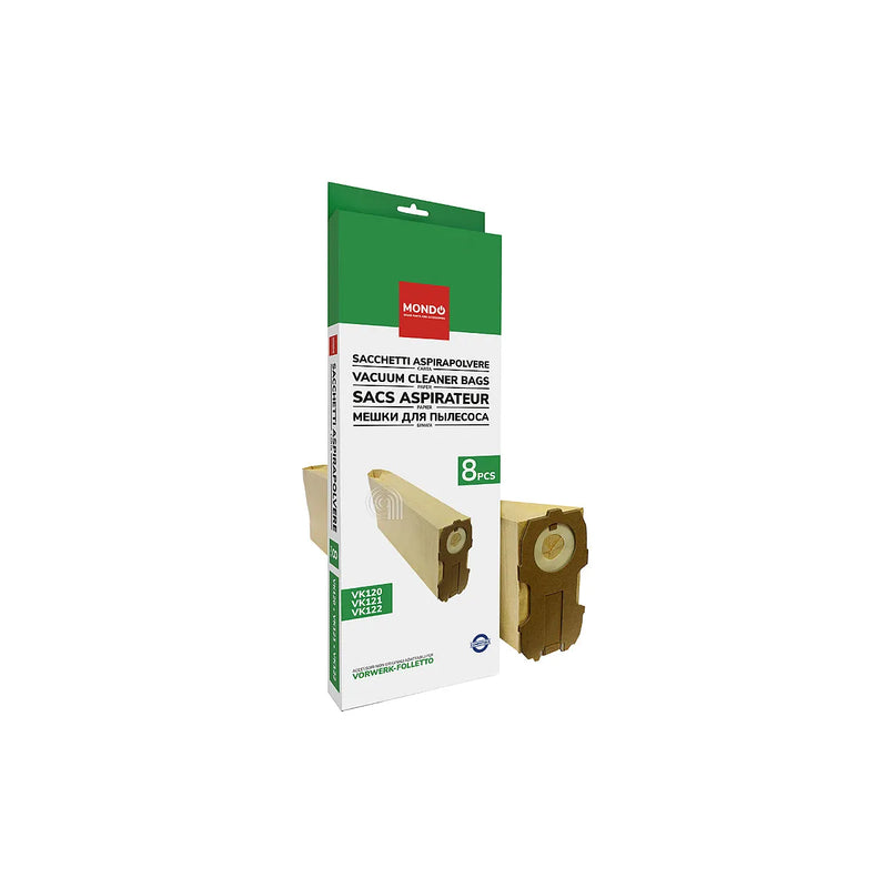 VORWERK-FOLLETTO - Bolsas de papel Aspiradora - AST-VKF020