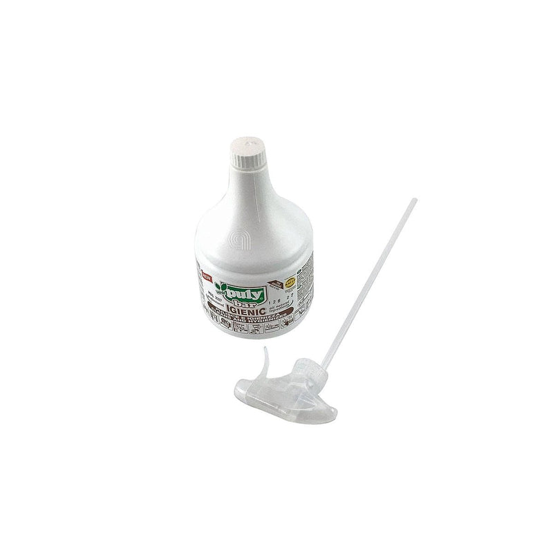 igienic spray 1000ml para limpieza de superficies puly caff