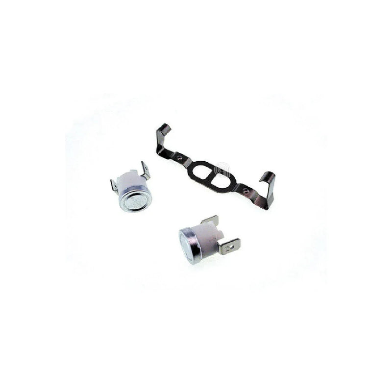 Kit 2 termostatos con staffa para secadoras Whirlpool e Indesit