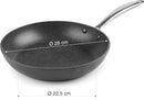 LACOR Sartén Easy Aluminio Forjado 28cm - Modelo 27028