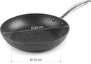 LACOR Sartén Easy Aluminio Forjado 24cm - Modelo 27024