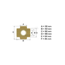 ARIETE - Set 6 bolsas aspiradora - AST-ARI202