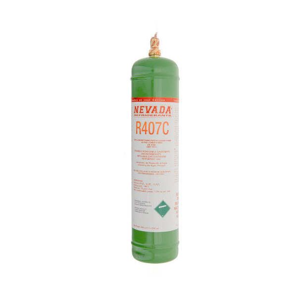 Gas refrigerant r407c ampolla 850 gr.