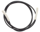 Cable de silicona  1000mm. negro