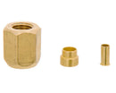 Casquillo-tuerca-manguito 1/4'' 0,8 mm