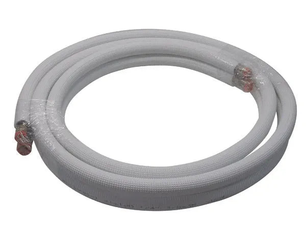 Tubo cobre aislado doble 1/4 + 3/8 3 m.