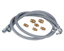 Kit 2 latiguillos gasoil H3/8" x H1/4" 1000 mm con racores Lamborghini