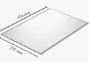 Estante cristal frigorífico Indesit, Whirlpool C00517626