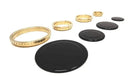 Pack 4 Quemadores Cocina Gas - Teka, Fagor, Balay (Tapetas + Aros)