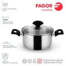 FAGOR Cacerola ALAIA + Tapa Ø18