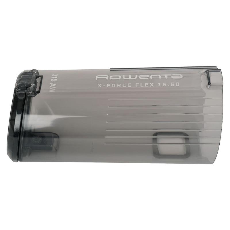 Depósito negro para polvo Rowenta SS-2230003936 aspiradora escoba X-Force Flex 16.60