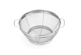 ALZA BASIC escurridera inox de rejilla 22 cm.