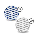 Mopas de microfibra (4 unidades) Rowenta ZR009503 aspiradora escoba X-Force Flex 13.60